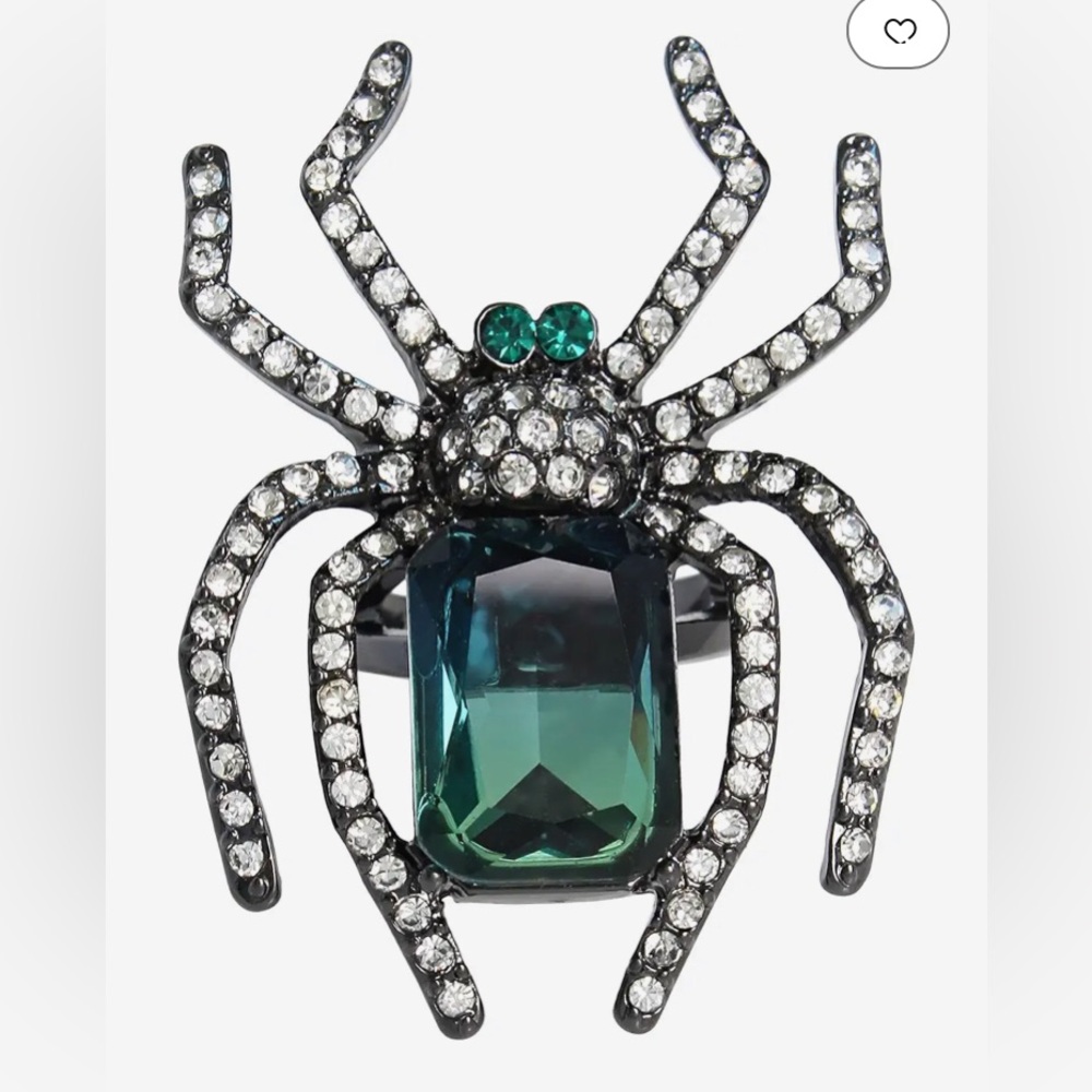 🕷️Ring- Betsey Johnson Spider Cocktail Ring / Halloween Ring